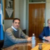 Ziliotto recibió al diputado libertario Adrián Ravier y pidió “diálogo institucional” por La Pampa
