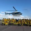 Defensa Civil se capacitó en el uso de medios aéreos para combatir incendios