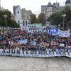 Trabajadores de la salud marcharon a Plaza de Mayo contra el ajuste y reclamaron mayor presupuesto
