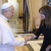 Pettovello fue recibida por el papa León XIV durante una audiencia en el Vaticano