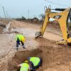 El Municipio amplía la red de agua potable en Portal del Sur y Villa Hilda