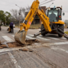 Santa Rosa continúa con el plan de bacheo y mantenimiento en distintos barrios