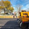 Villa Parque inaugura 36 cuadras de asfalto y su plaza renovada