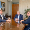 Uñac pasó por La Pampa y habló con Ziliotto de la unidad del peronismo para 2027