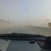 Alerta en la Ruta 35 por fuertes vientos y baja visibilidad