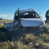 Corte total en la Ruta 35 por un choque entre un auto y un camión de combustible