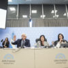 Gritos, insultos y forcejeos marcaron el inicio del debate por la Ley de Defensa de la Soberanía