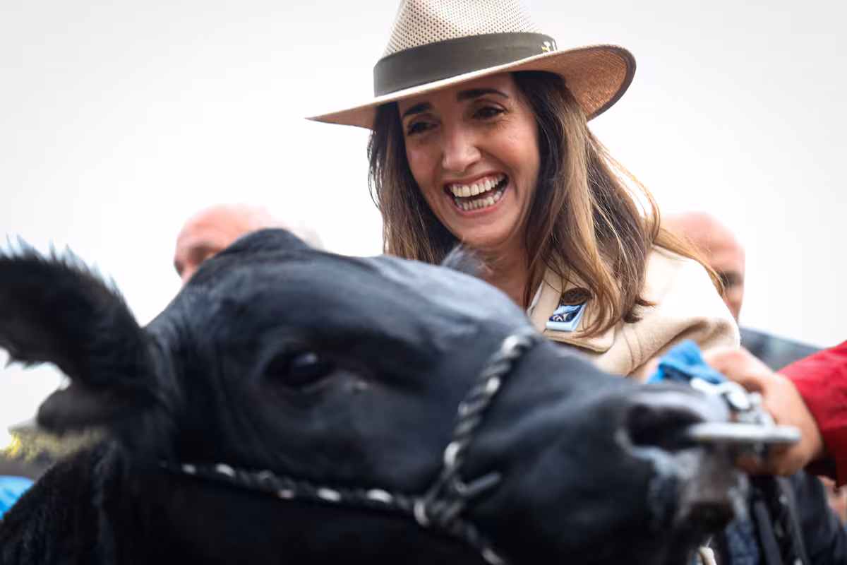 Villarruel volvió a diferenciarse de Milei y reclamó una reforma impositiva para el campo