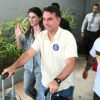 Flávio Bolsonaro se autoproclamó presidente de Brasil desde Estados Unidos y agradeció a Milei por su salida del país