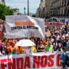Miles de personas protestaron en España por la crisis de vivienda